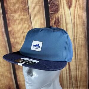 Patagonia Hat Cap Snap Back Range Mid Crown Patch Recycled One Size Mens